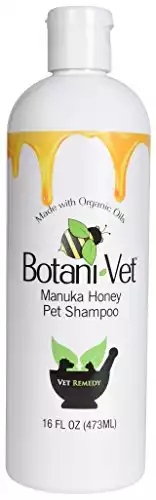 Champú para Mascotas BotaniVet Certificado Orgánico de Miel de Manuka