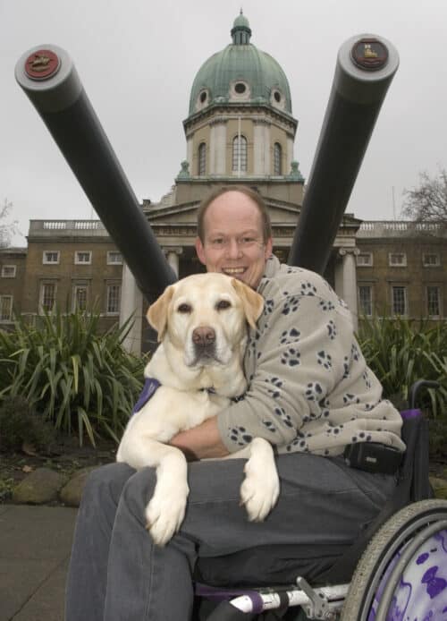 Foto de Endal, embajador de perros de servicio