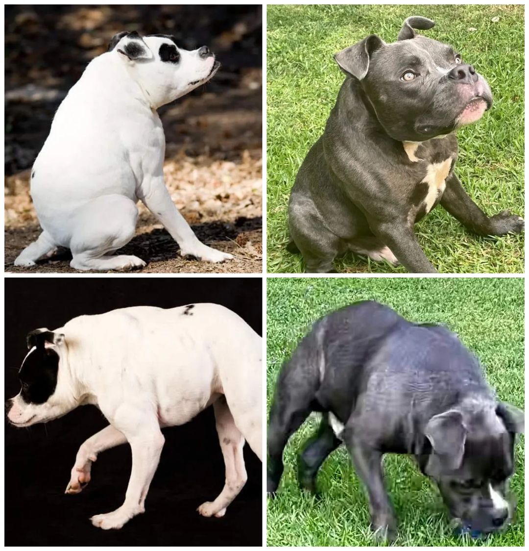 foto de cuatro perros similares